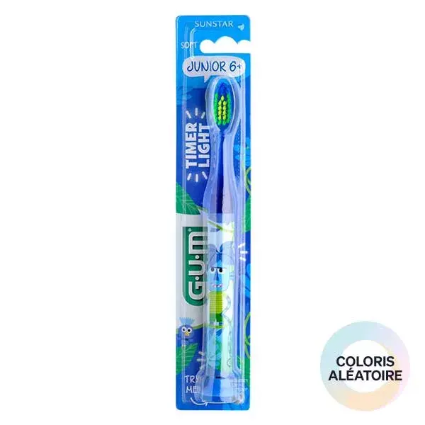 Escova de dentes macia Gum Timer Light Junior