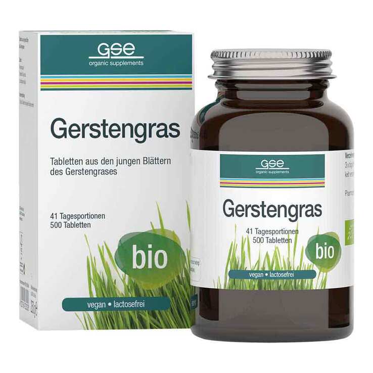 Gerstengras 500 mg Bio Tabletten, 500 St