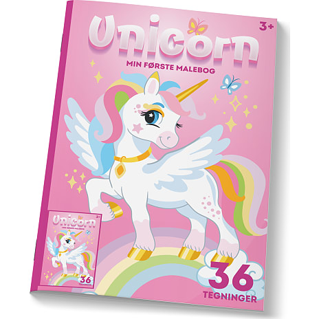 Min første malebog - Unicorn