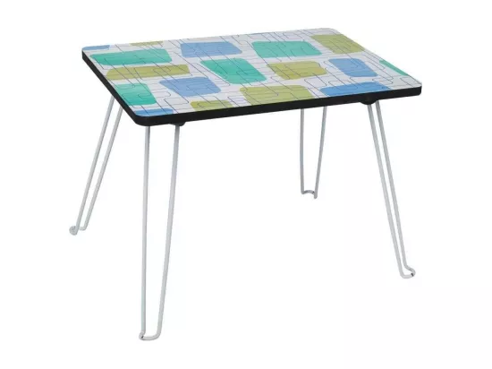 Plateau de petit-déjeuner en bambou 44x30x32h
