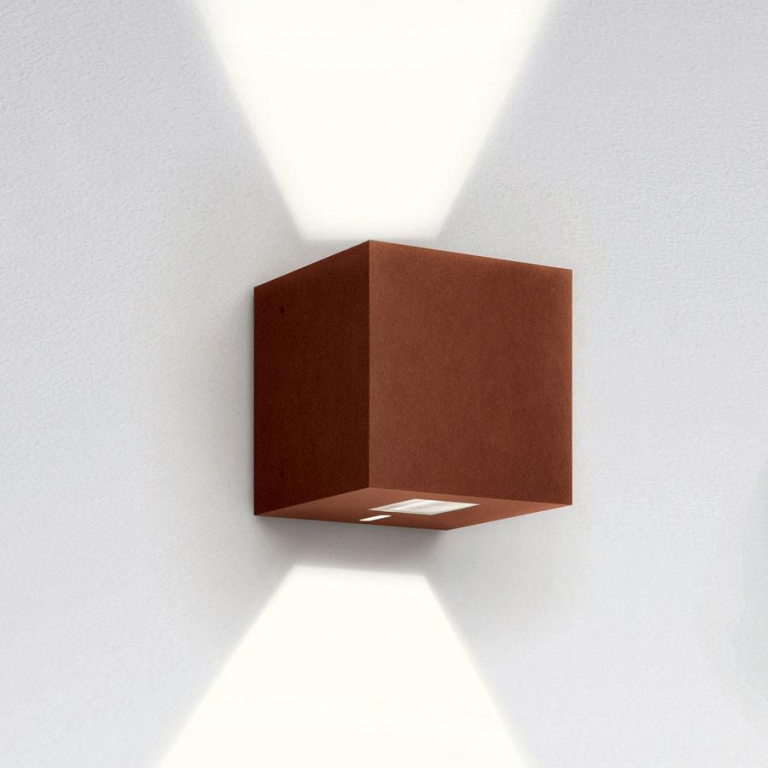 Artemide Effetto 14 Quadro wandlamp LED 2 breed roest