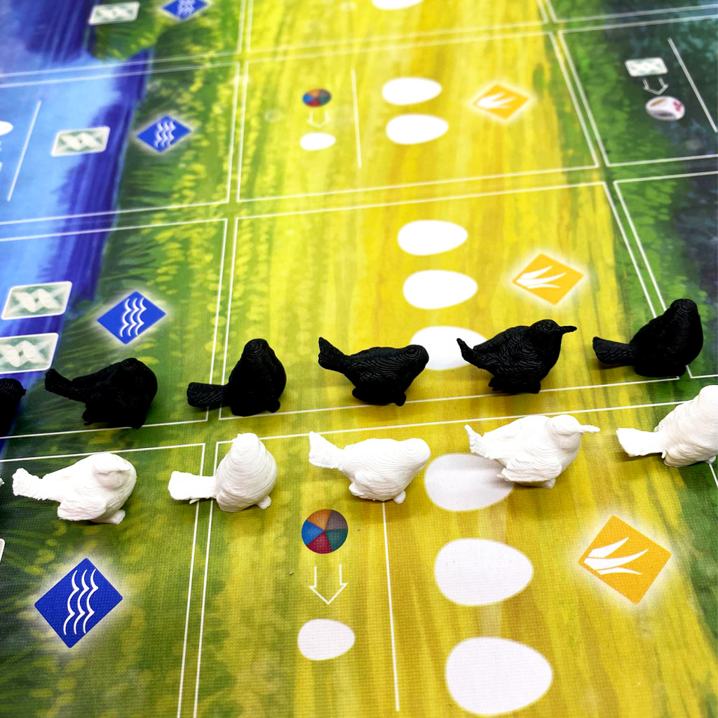 Wingspan - Asie : Jetons Joueur Oiseaux