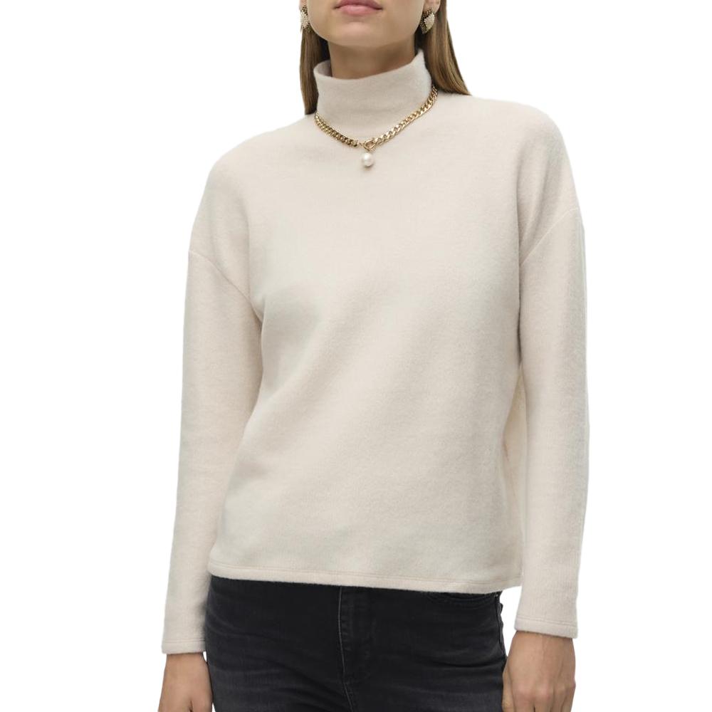 Vero Moda Pull Beige Femme Vero Moda Top-light
