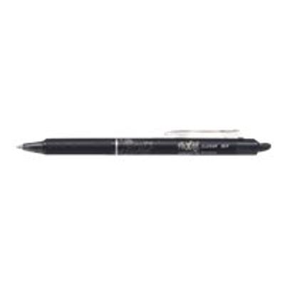 Pilot Frixion Ball Clicker - Pack de 12 rollers effaçables - 0,7 mm - noir