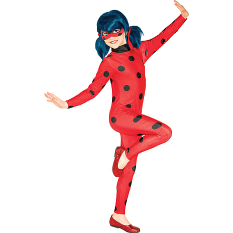 Ladybug mariehøne kostume - str. 7-8 år