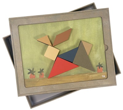 Egmont Toys Magnetisk Tangramspill