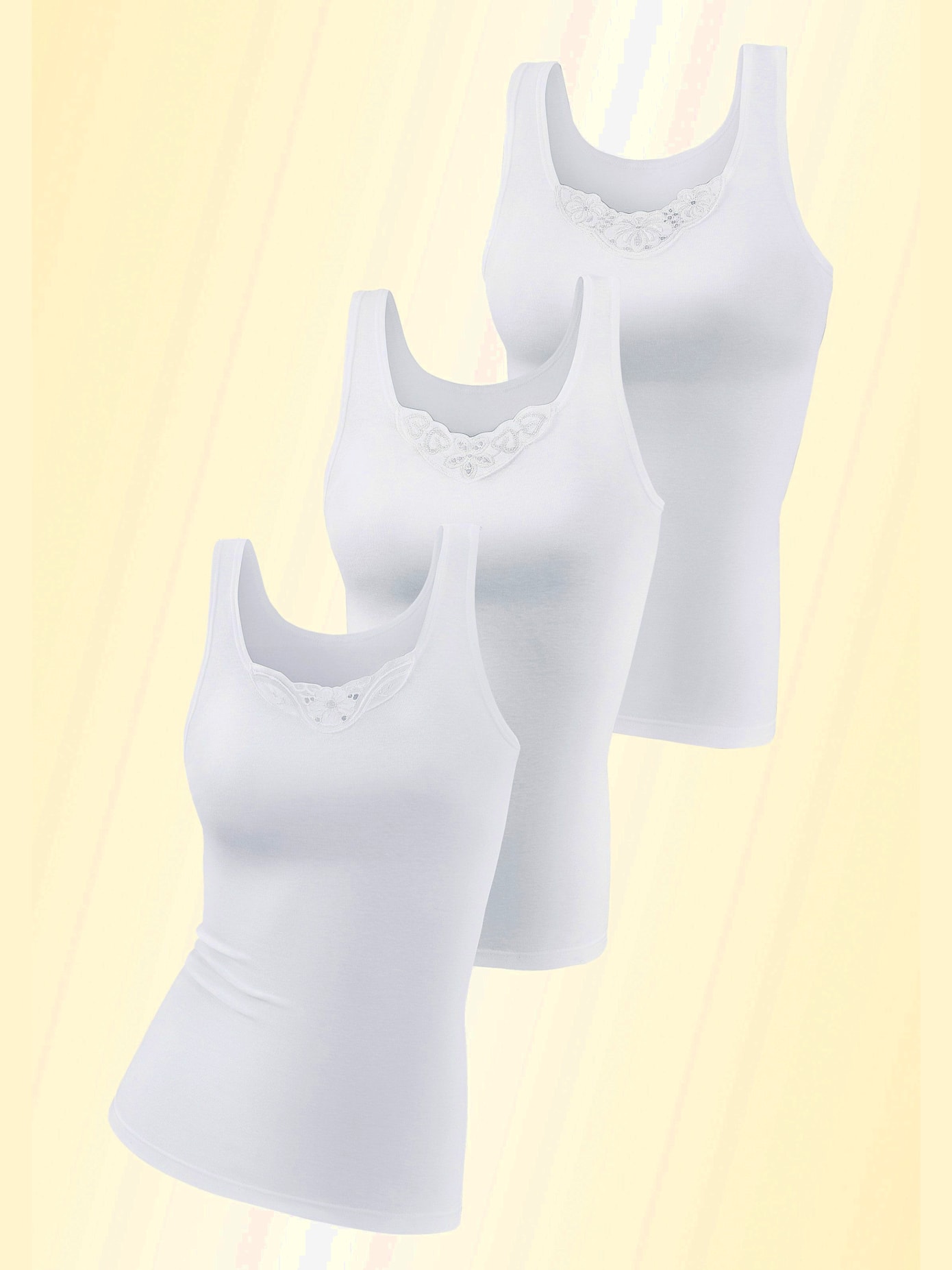 Chemise lot de 3 débardeurs pratique
