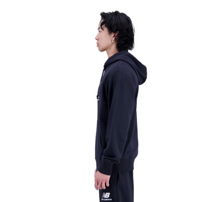 New BalanceEssentials Stacked Logo Hoodie - schwarz