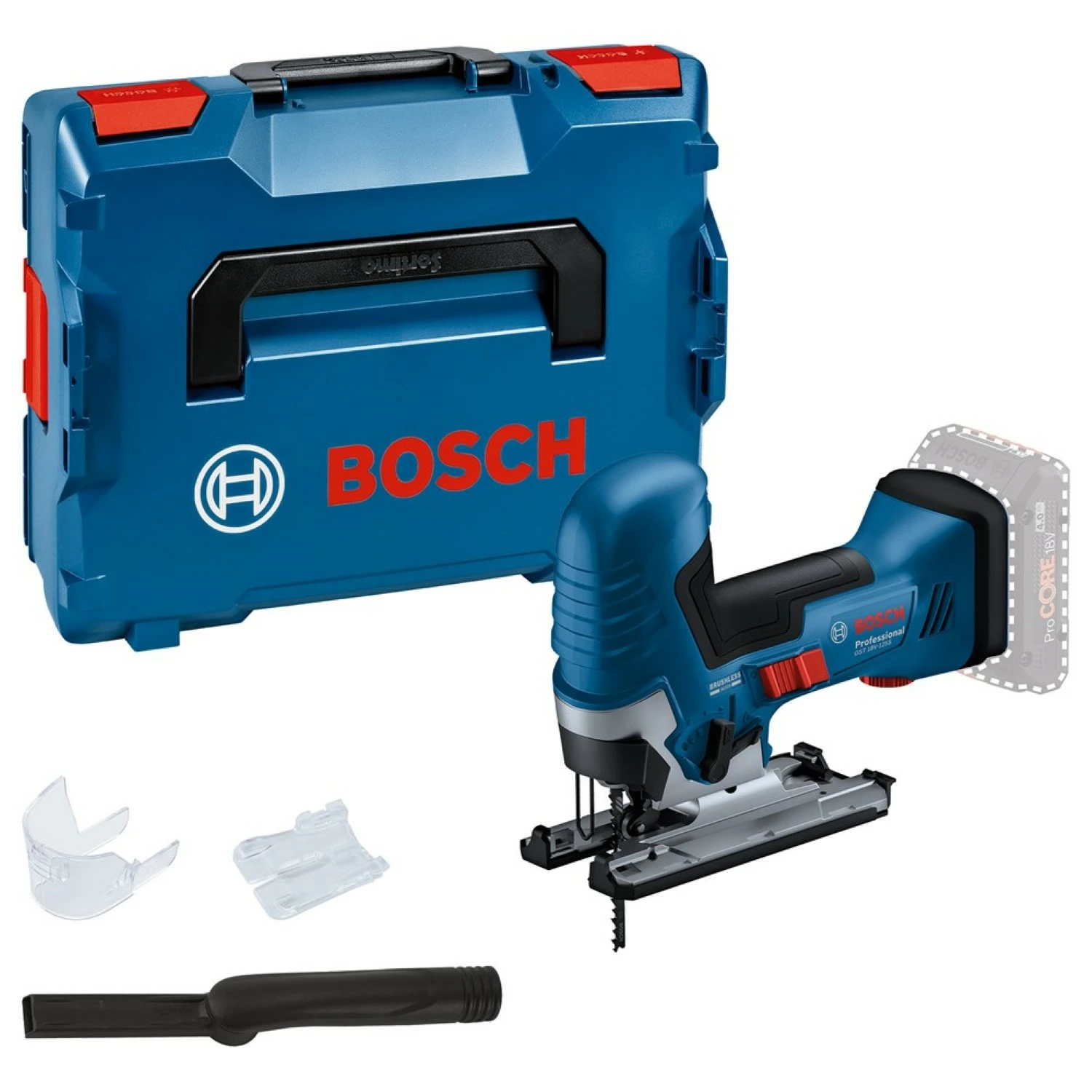 Bosch GST 18V-125 S Accu Decoupeerzaag - in L-Boxx
