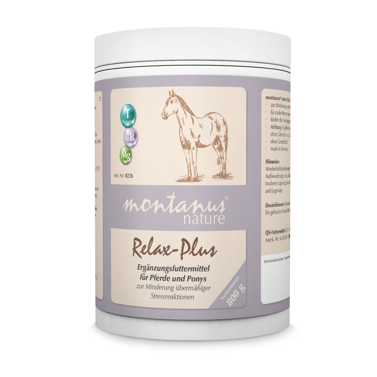 Montanus ® nature Relax-Plus 800 g