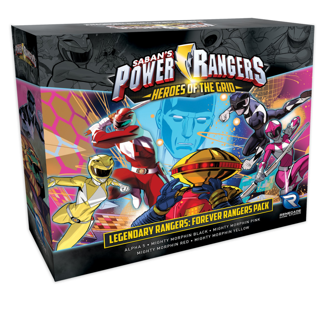 Power Rangers Heroes of the Grid: Legendary Rangers Forever Rangers Pack