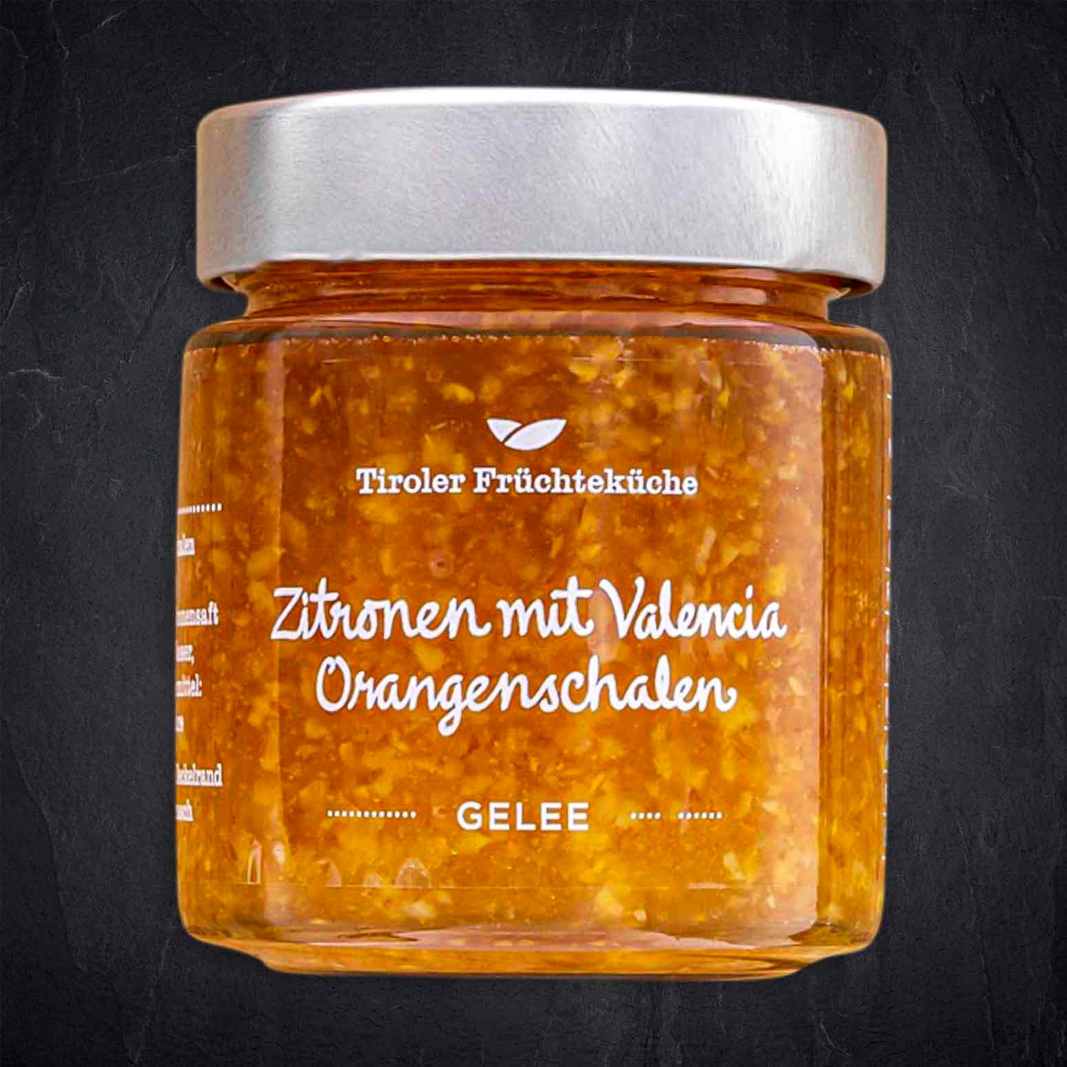 Gelee Zitrone Orangenschale
