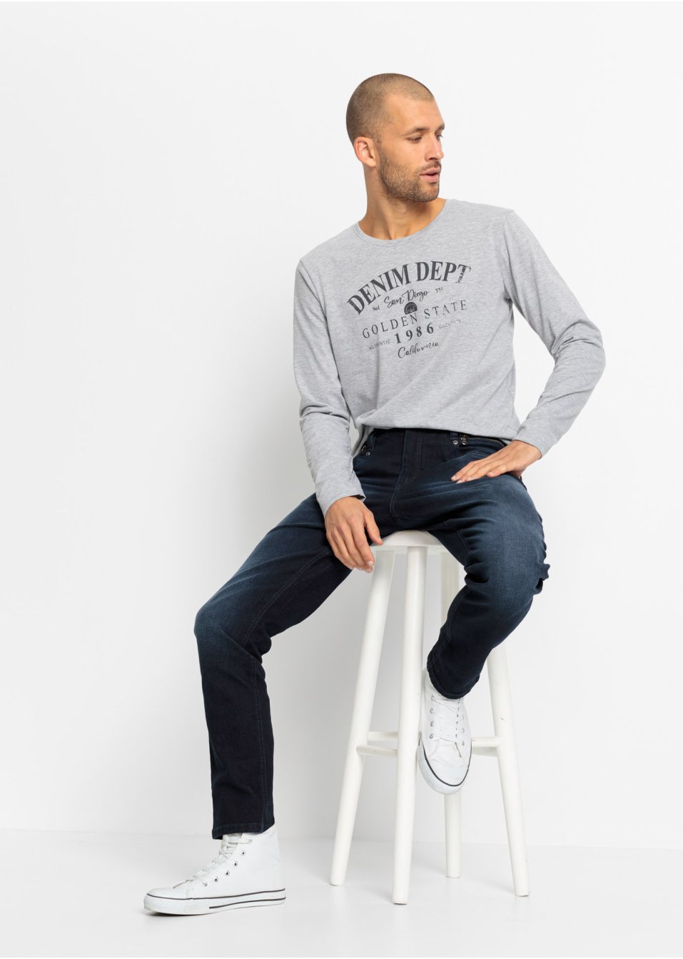 Jean extensible Slim Fit, Straight