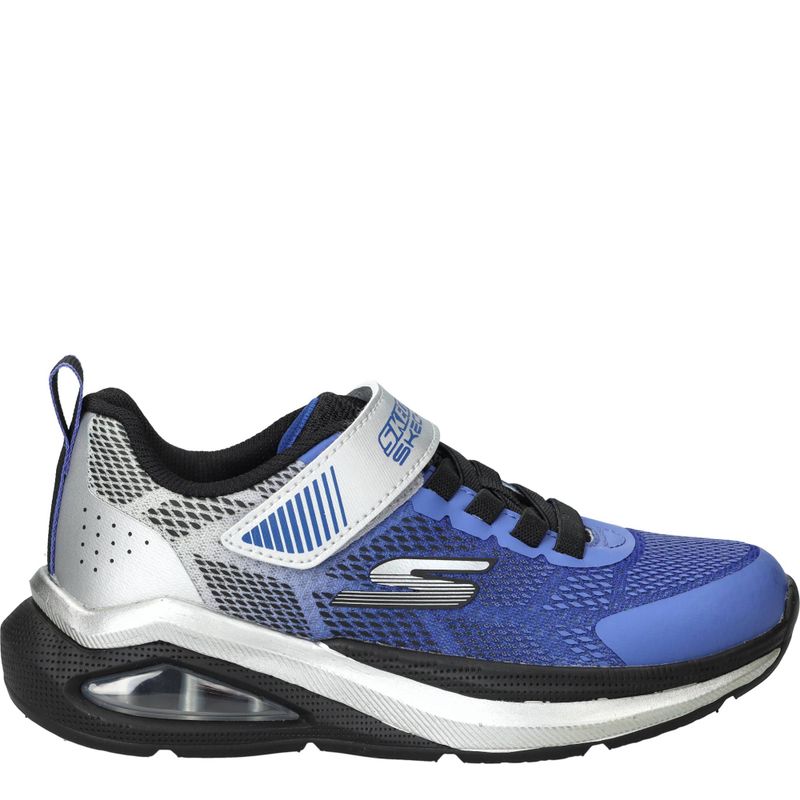 Skechers Microspec Max Velocity Sneakers Blauw Jongens