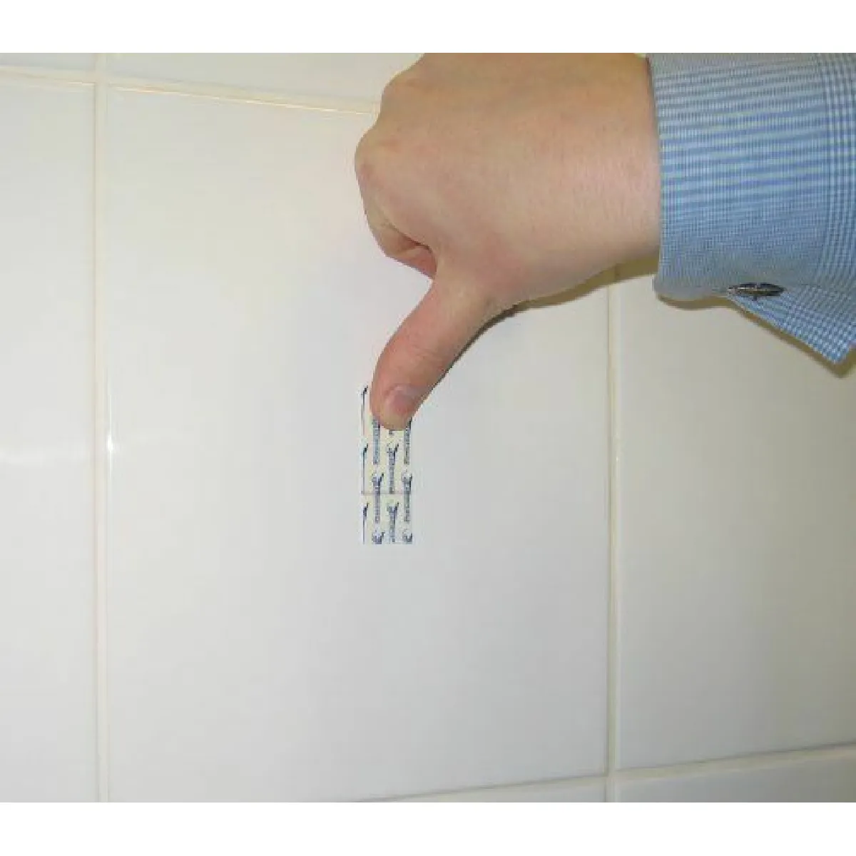 Tesa Powerstrips 2 crochets blancs
