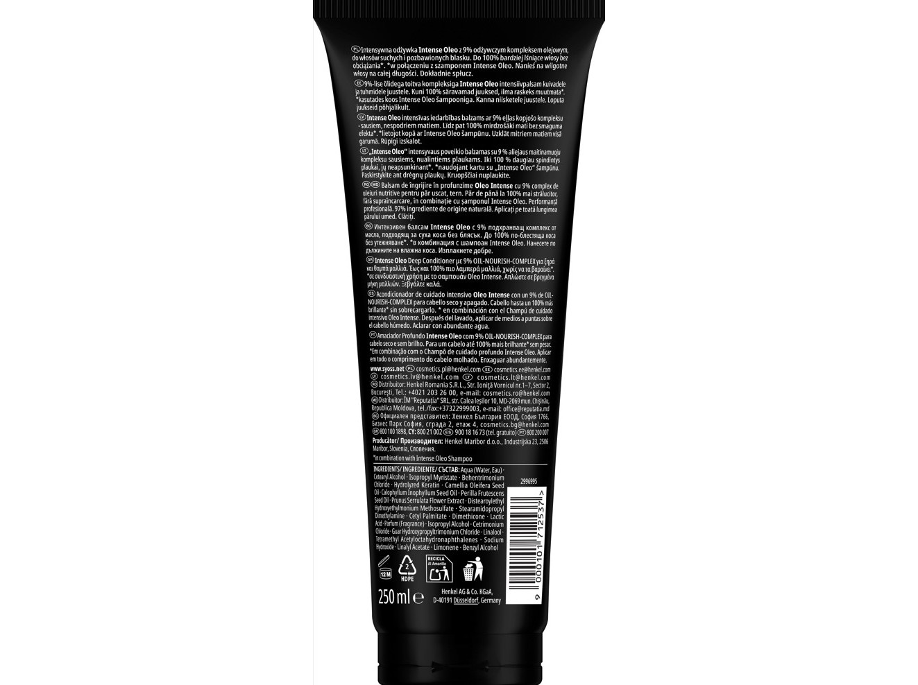 CONDICIONADOR SYOSS INTENSE OLEO DEEP 250 ML