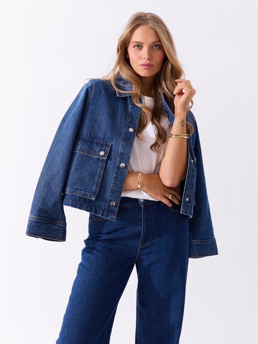 Bea jakke Stonewashed
