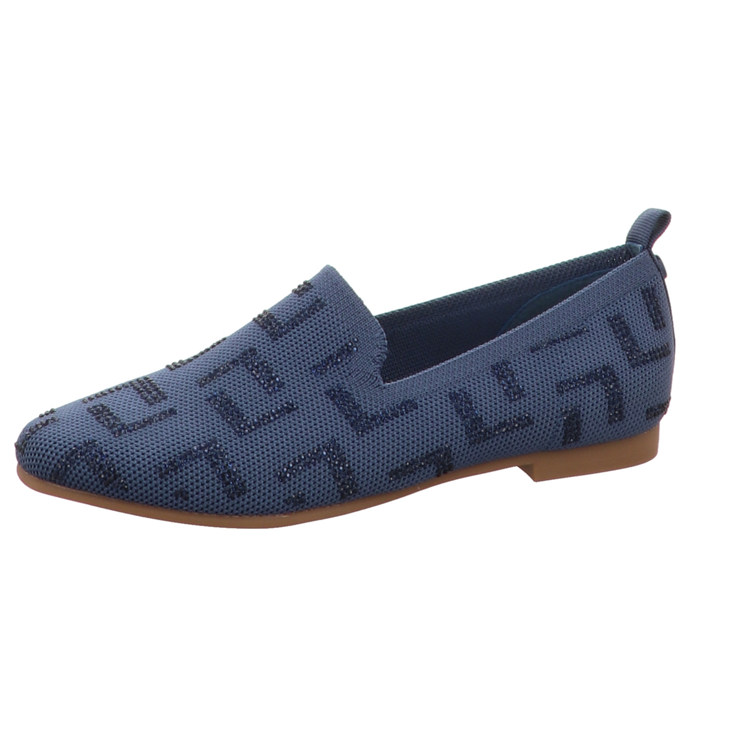 La Strada Slipper blau blau