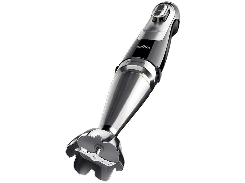 Braun Stabmixer MultiQuick 9 MQ9147X Schwarz/Silber Handliches Stabmixer-Set mit einer Motorleistung von 1200 W