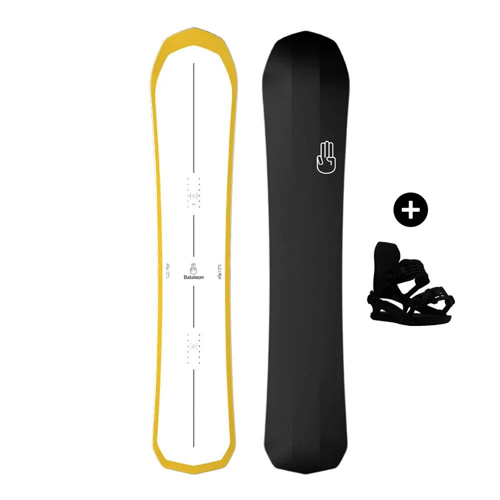 Bataleon CARVER - Pack snowboard carving Homme