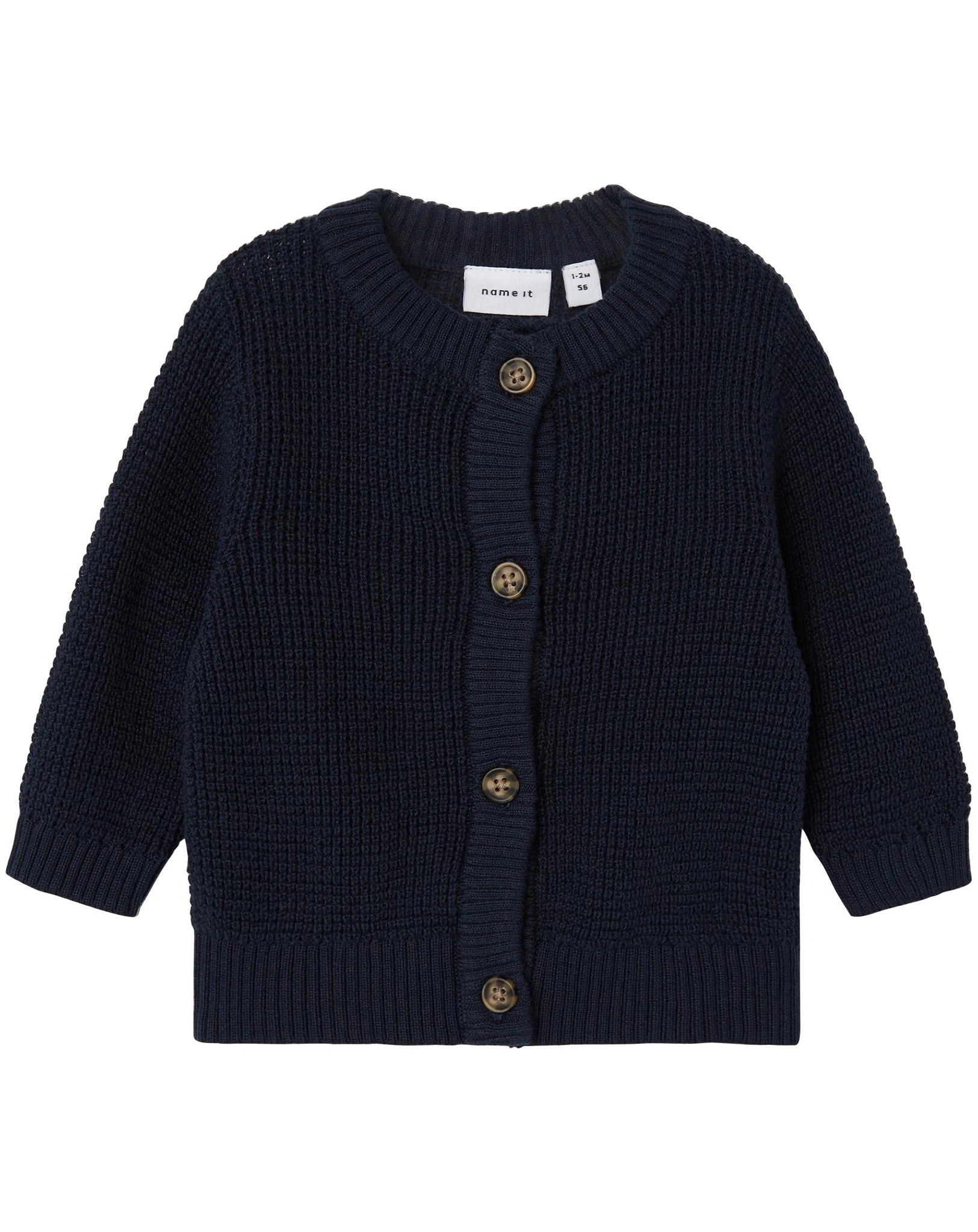 Strickjacke NBNBUBBA in dark sapphire