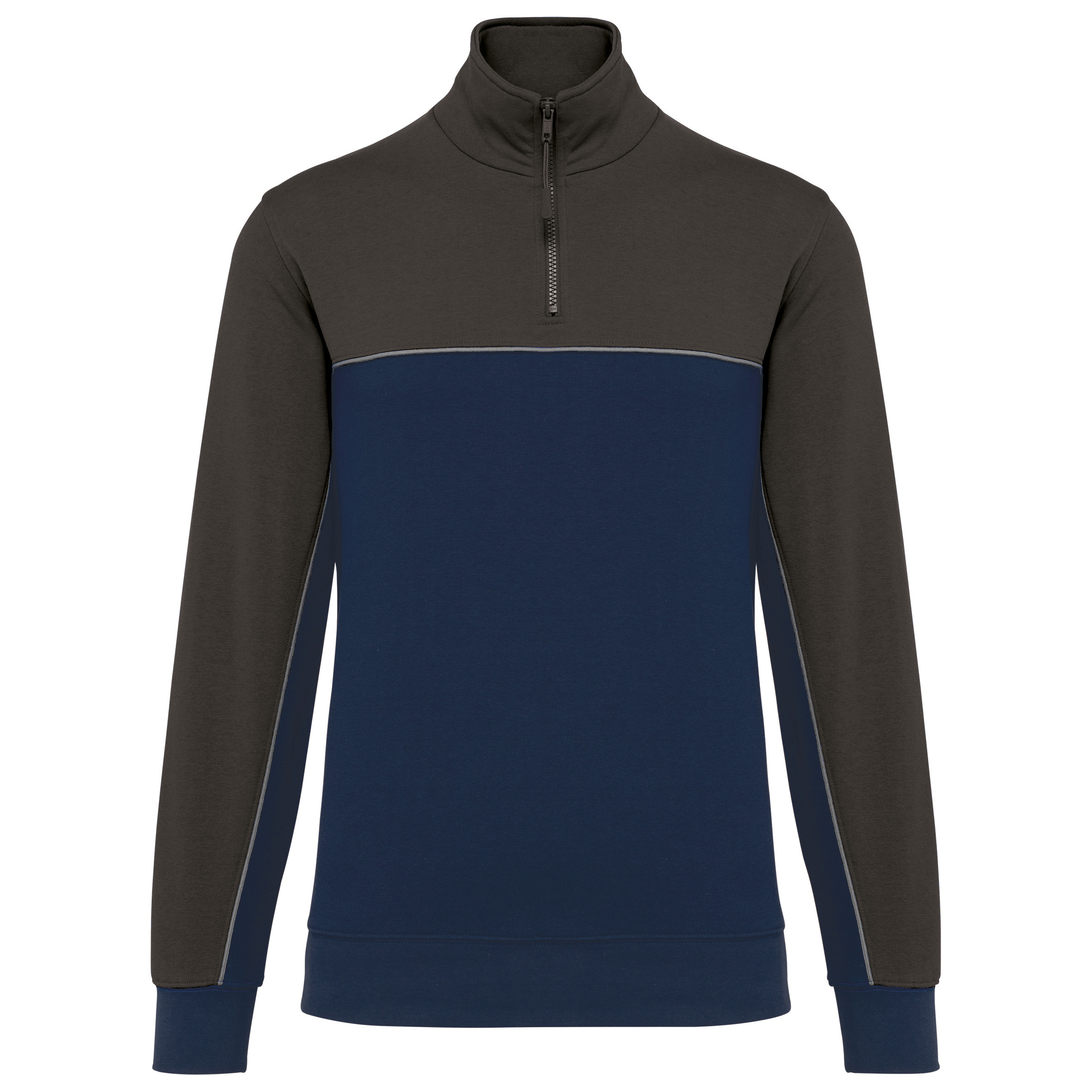 WK. Designed To Work WK404 - Sweat-shirt écoresponsable col zippé unisexe