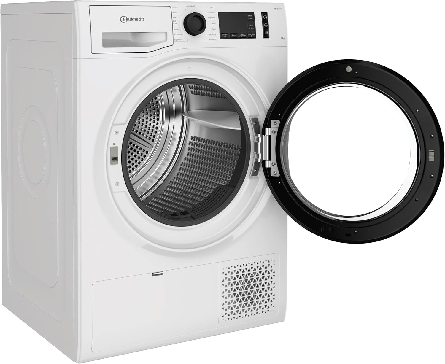 Bauknecht T Soft M11 82 N Wärmepumpentrockner /8kg /EEK A++ /Crease Care - knitterfreie Wäsche/ EasyCleaning-Filter / Auffrischen-Programm/ Baby-Programm/Anti-Allergie-Programm/Kuscheltier Programm