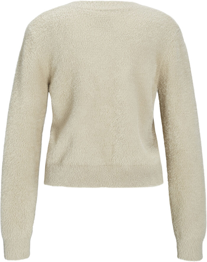JJXX JXOLIVIA CARDIGAN KNIT Feather gray