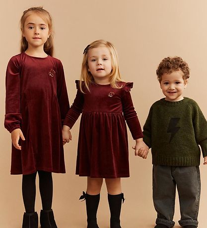 Sofie Schnoor Kjole - Ritasb - Burgundy