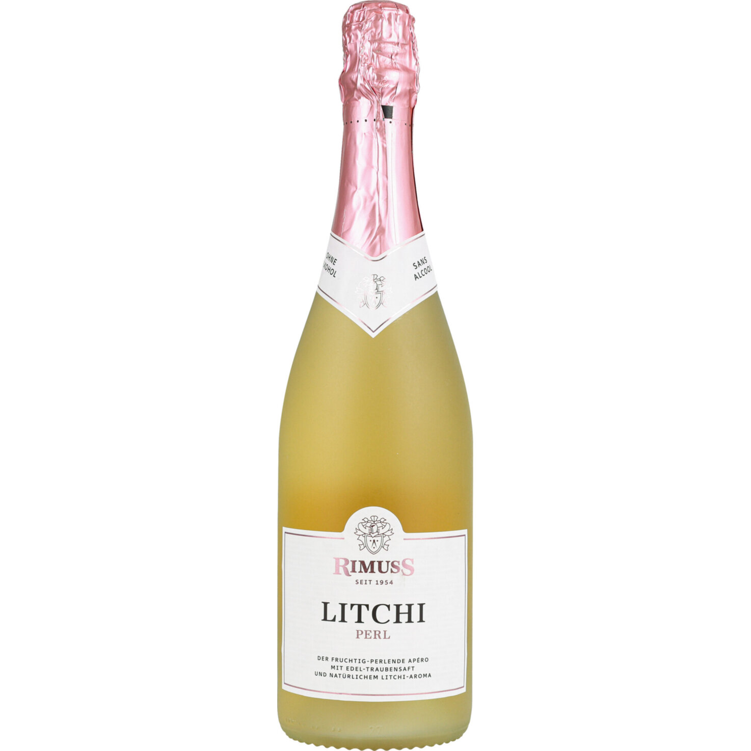 Rimuss Litchi Perl, alkoholfrei -75cl