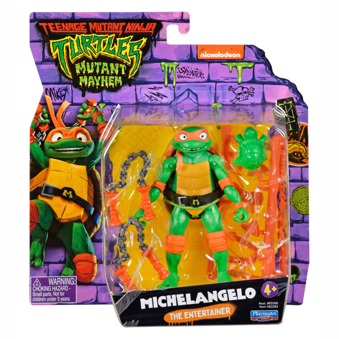 Teenage Mutant Ninja TurtlesSpeelfiguur - Michelangelo the Entertainer