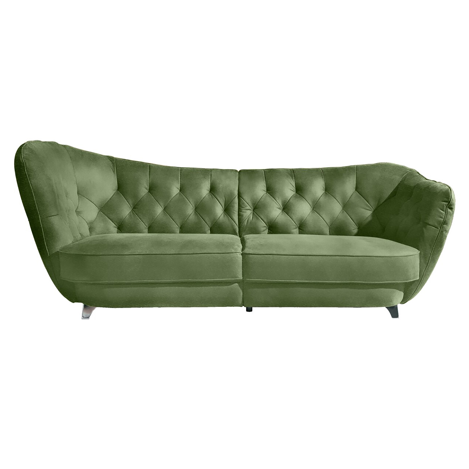Big-Sofa - olive - Retro - links