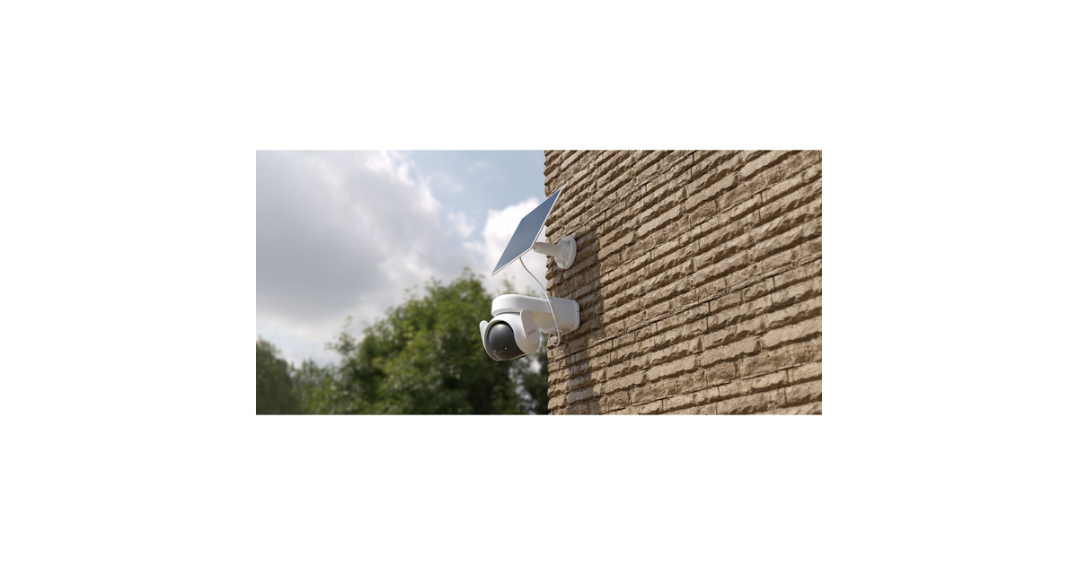 ImouAOV PT 4G Kit met Solar Panel beveiligingscamera  (Wit, 4G + Wi-Fi Dual, 5MP, AI Powered Human Detection)