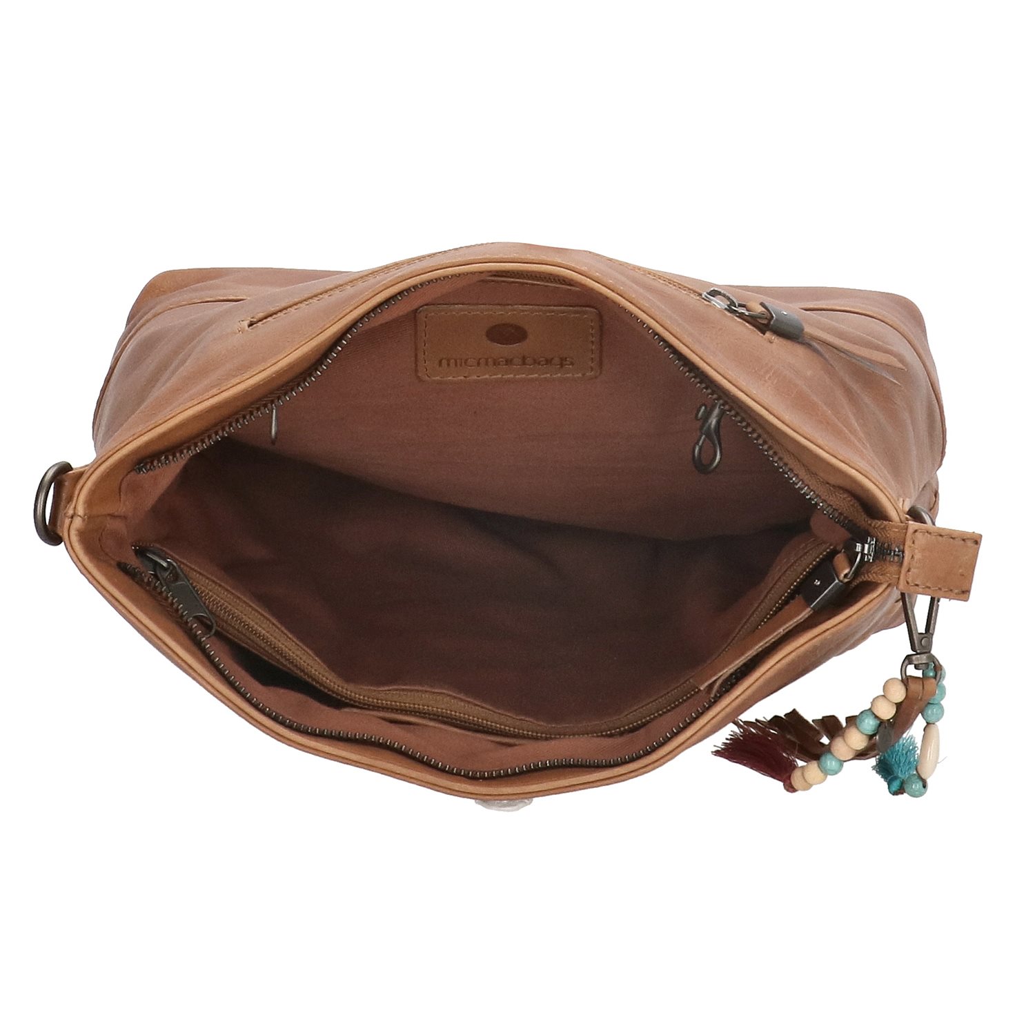 Micmacbags Friendship Schoudertas bruin