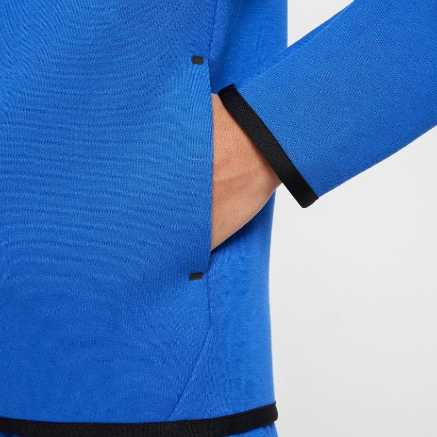 Nike Sweat à Capuche NSW Tech Fleece FZ 24 - Bleu/Noir Enfant