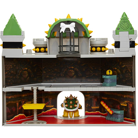 Nintendo Deluxe Bowser slot med 4 figurer