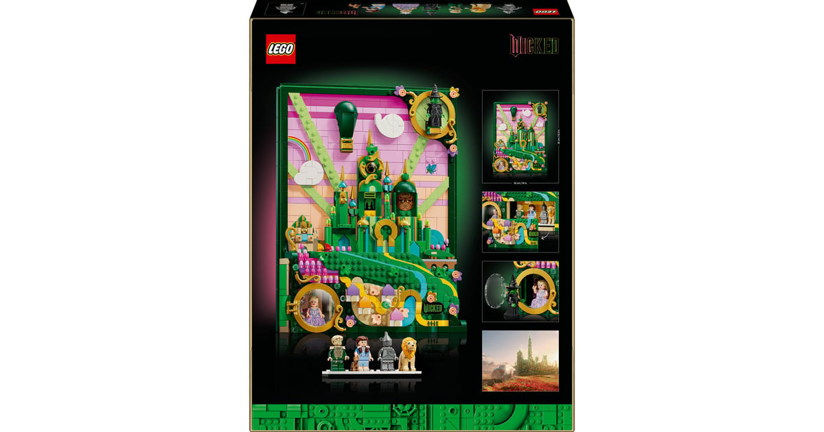 LEGOWicked - Emerald City muurkunst Constructiespeelgoed  (75685)