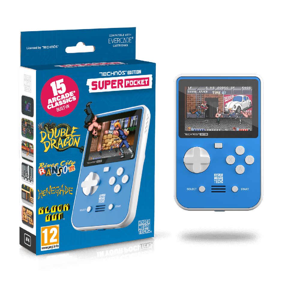 Blaze Evercade Tehnos Super Pocket