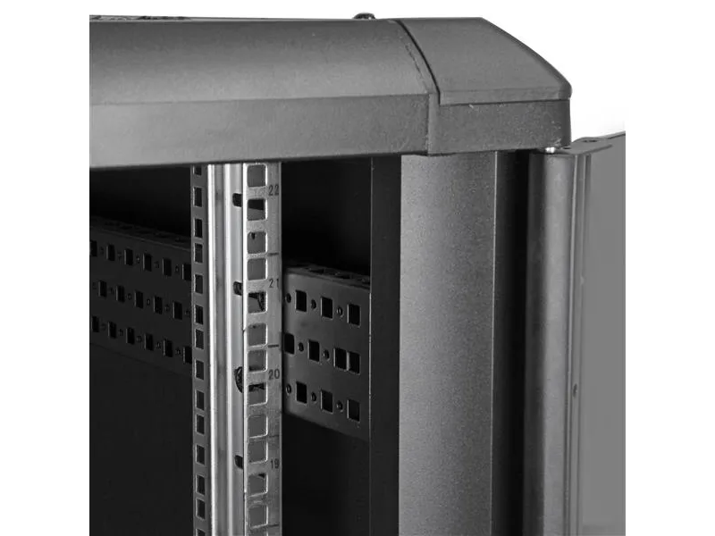 StarTech.com 22U Server Rack Cabinet with secure locking door - 4 Post Adjustable Depth (5.5