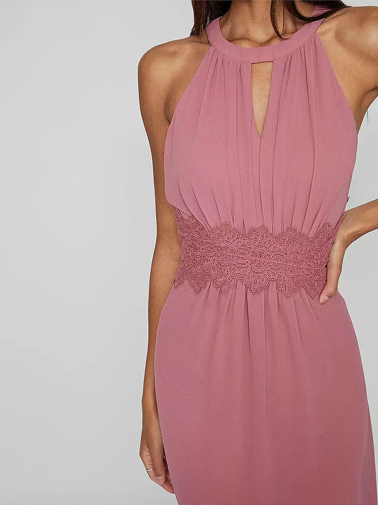 VILA Abendkleid VIMILINA  rosa
