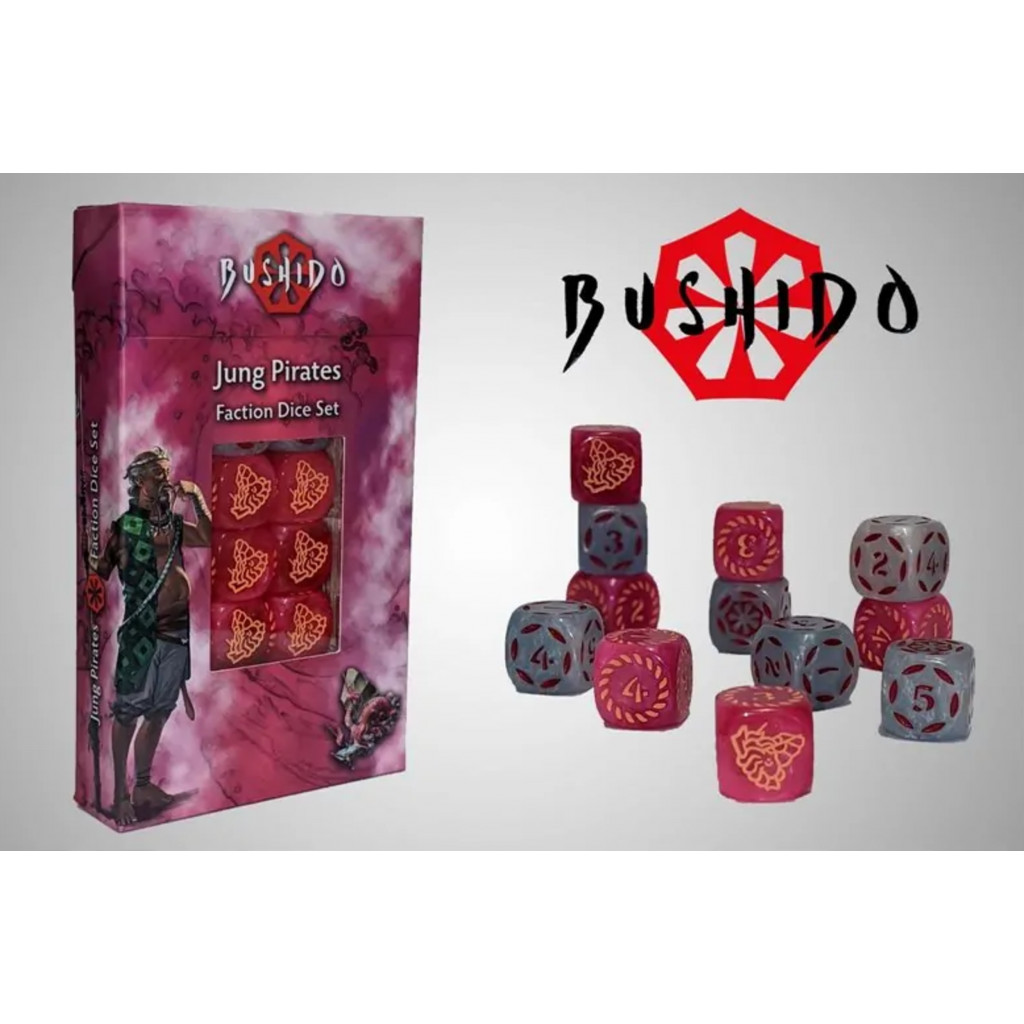 Bushido - Dés de Faction - Pirate de Jung