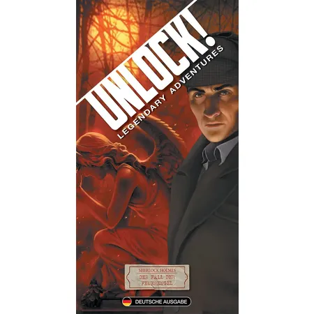 Asmodee Space Cowboys Unlock! Sherlock Holmes Der Fall der Feuerengel (Einzelszenario)
