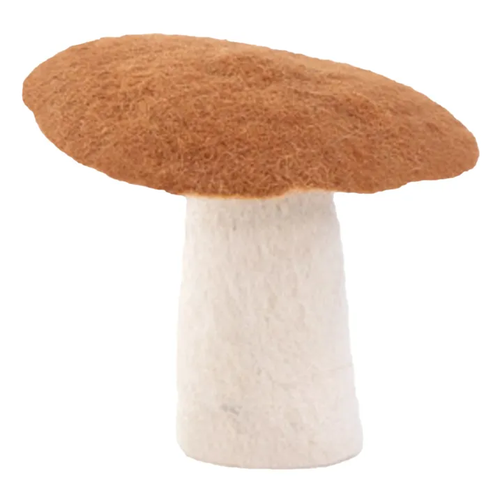 Muskhane Champignon décoratif en feutre | Caramel
