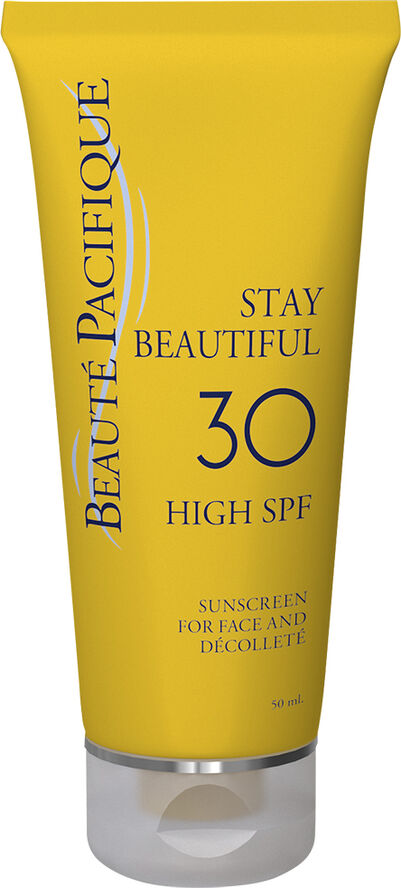 Beauté Pacifique Stay Beautiful Sunscreen for Face and Décolleté SPF 30 50 ml.