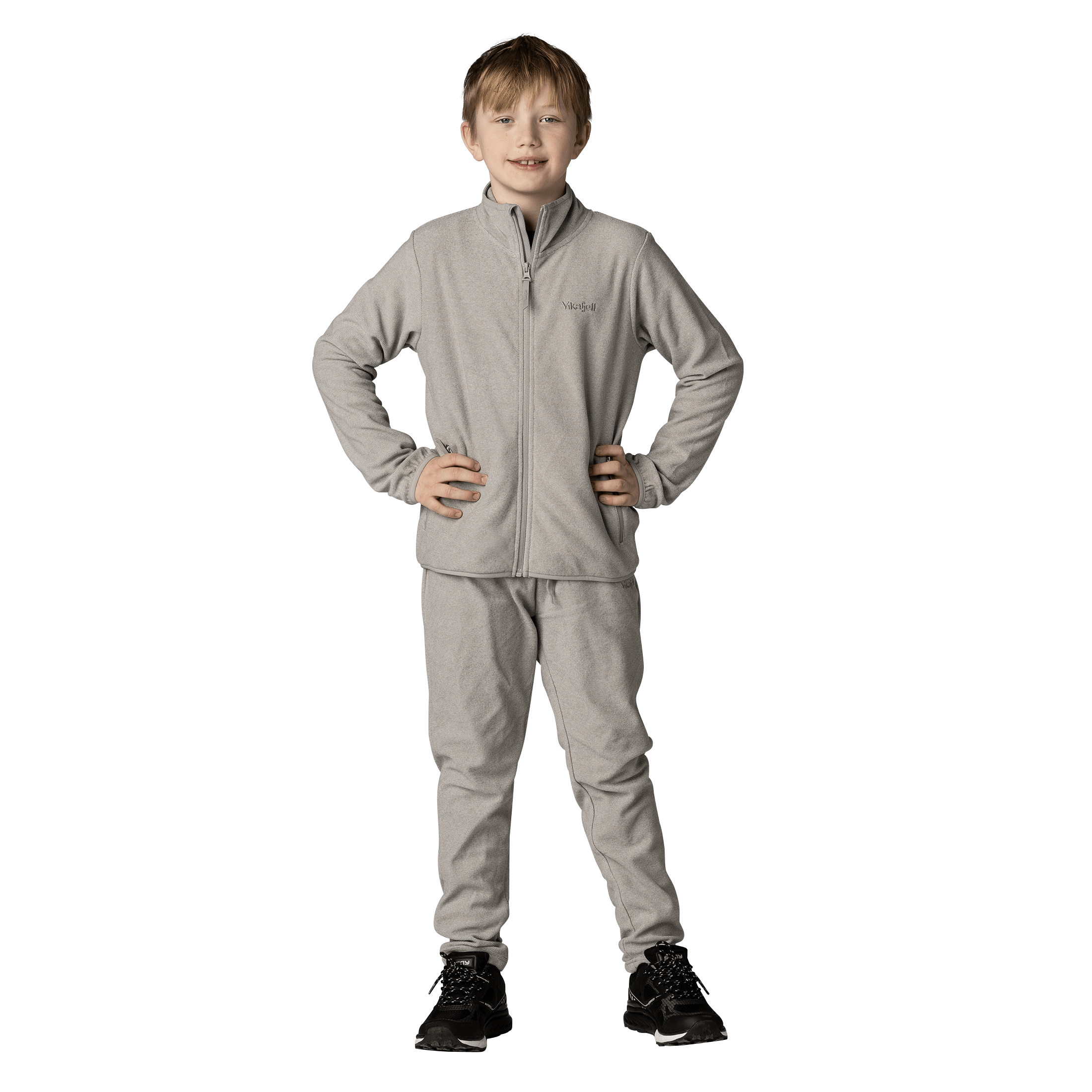 Vikafjell Ulven fleecesett - Junior - Mellomlag