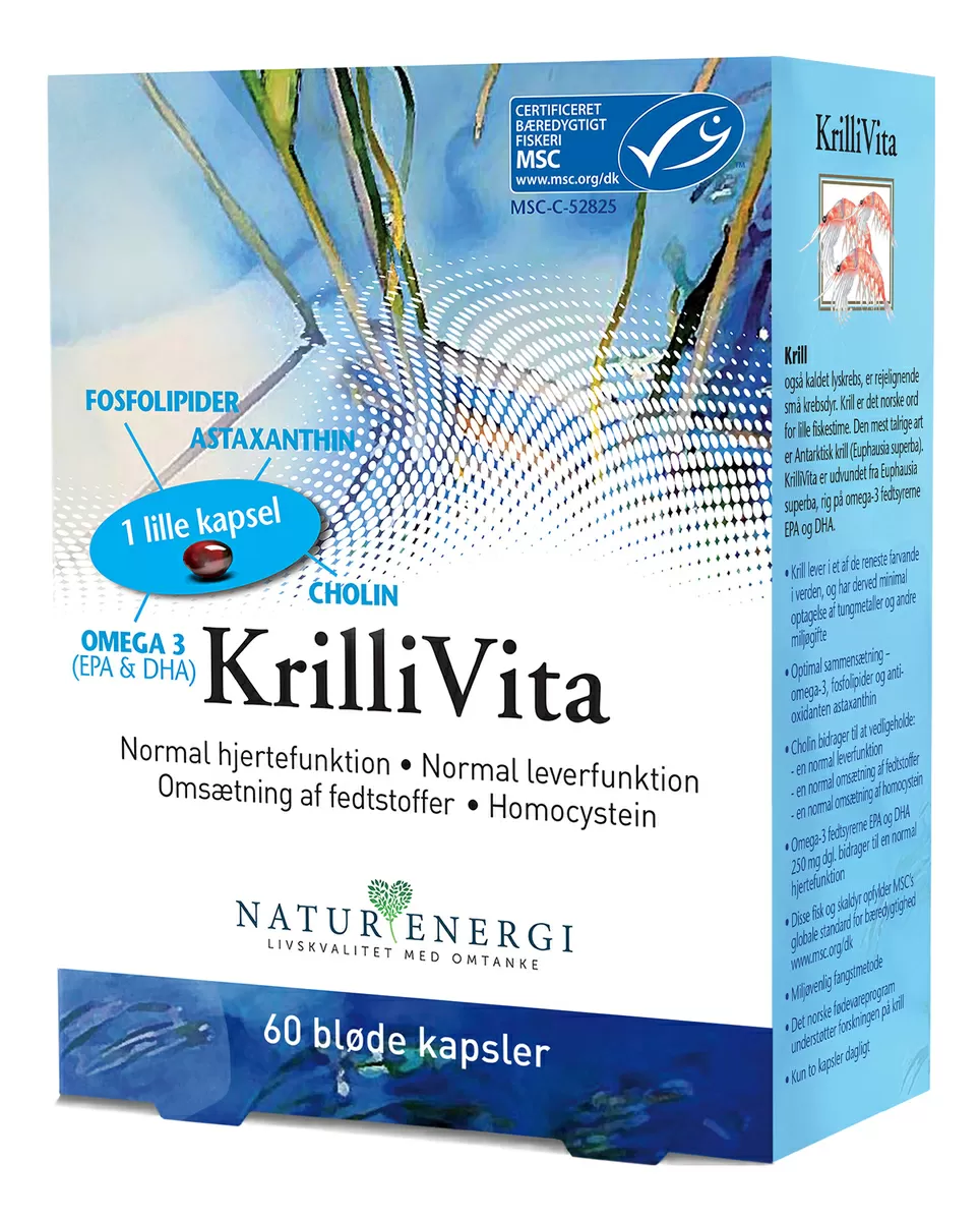 KrilliVita 590 mg - 60 kaps.