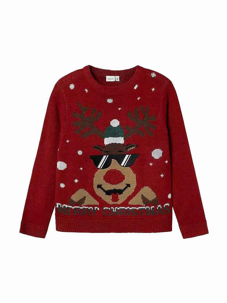 NAME IT Pullover NKNRAJULLE rot
