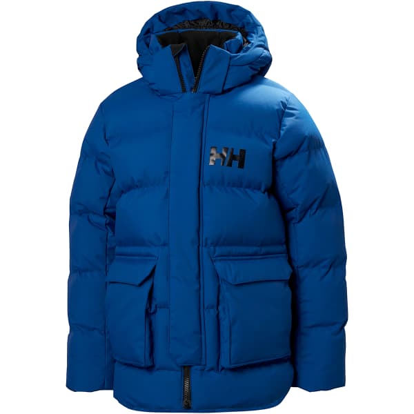 Veste HELLY HANSEN JR URBAN PUFFY PARKA DEEP FJORD
