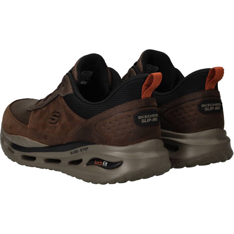 Skechers Slip-Ins Arch Fit Orvan Instappers Bruin Heren