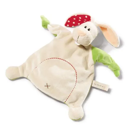 NICI My First Schmusetuch Hase